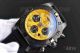 Perfect Replica GF Factory Breitling Chronomat Black Steel Case Yellow Dial 44mm Watch (3)_th.jpg